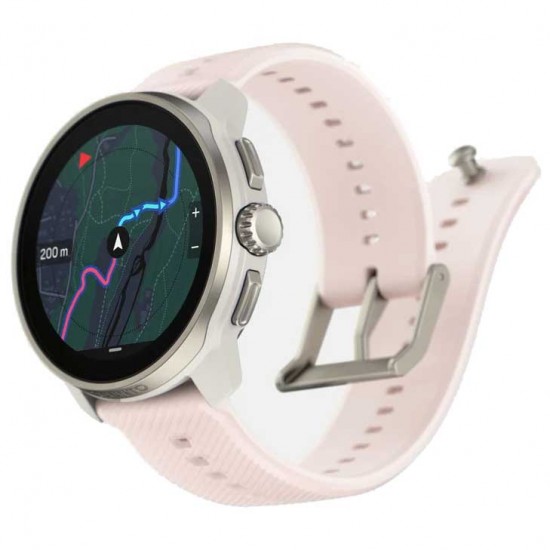 Suunto Race S Powder Pink reloj deportivo GPS AMOLED compacto con mapas offline